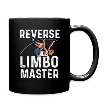 reverse limbo master Outfit Design for a pole - Full Colour Mug - black - Right
