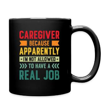Infirmière soignante Soins infirmiers Soins infirmiers - Mug uni - noir - Droite