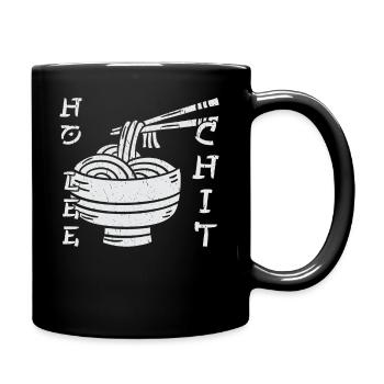 Ho Lee Chit! - Tasse einfarbig - Schwarz - Rechts