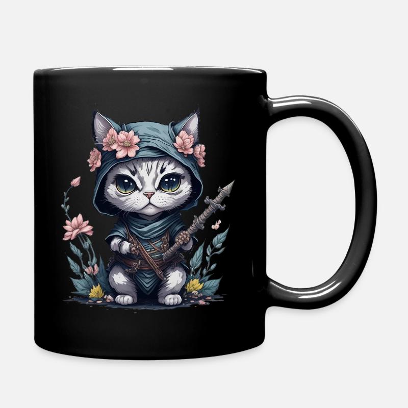Sentez-vous épique avec le chat ninja - Mug uni - noir