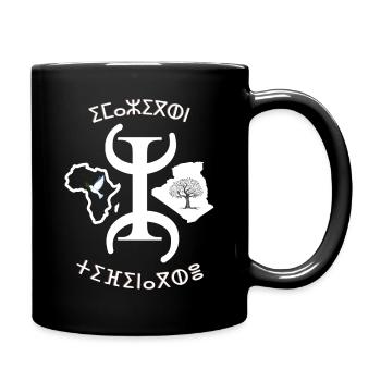 kabyle amazigh T-shirt premium - Mug uni - noir - Droite