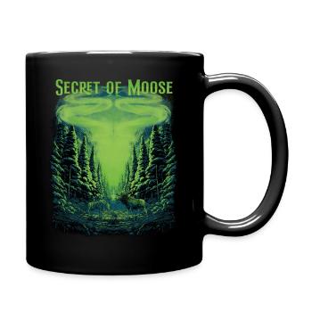 Le secret de l’orignal - Aurora - Mug uni - noir - Droite