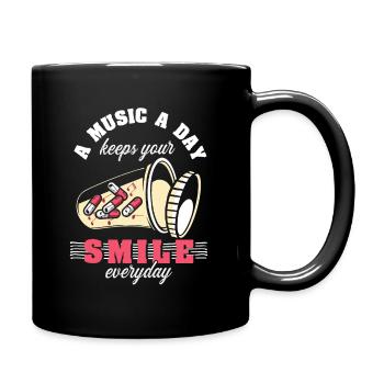 Meilleurs amateurs de musique de médecine Self-Care Mélomanes - Mug uni - noir - Droite