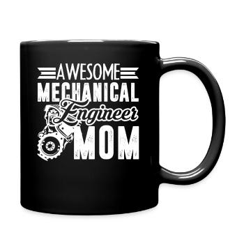 Mechanical Engineer Mechanical Engineer Mom - Full Colour Mug - black - Right
