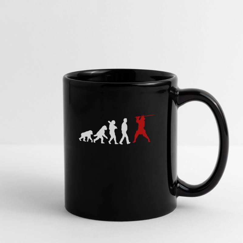 Evolution der Samurai Tasse einfarbig
