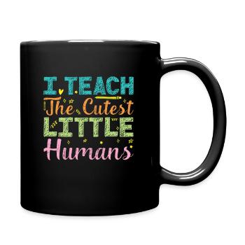 Enseignante éducatrice en éducation de la petite enfance - Mug uni - noir - Droite