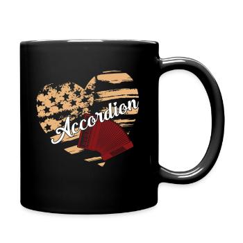 Accordion Accordion Flag - Full Colour Mug - black - Right