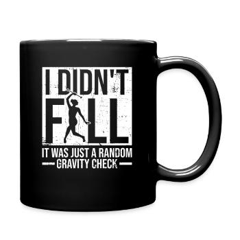 Baton Twirler Design pour récitals de tourbillonnage - Mug uni - noir - Droite