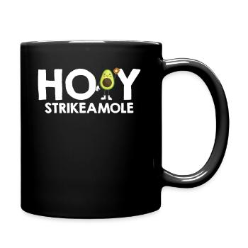 Holy Strikeamole Baseball Softball Avocat - Mug uni - noir - Droite
