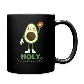 Holy Strikeamole Baseball Softball Avocat - Mug uni - noir - Droite