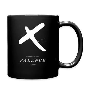 Cross Design - Tasse einfarbig - Schwarz - Rechts