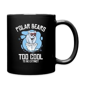 Journée mondiale de la nature Ours polaire Conservation de la faune arctique - Mug uni - noir - Droite