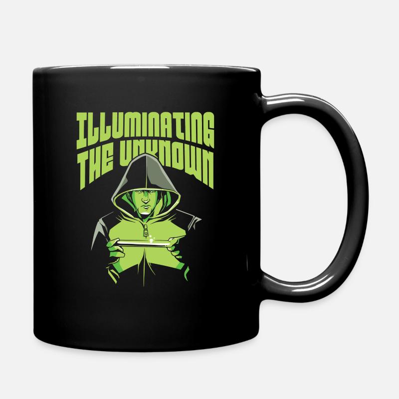 Neon chemistry - Full Colour Mug - black
