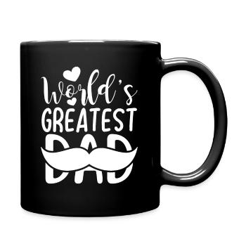 World's Greatest Dad - Full Colour Mug - black - Right