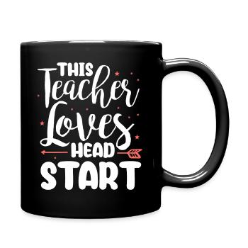 Cet enseignant aime Head Start - Petite enfance - Mug uni - noir - Droite