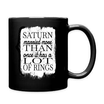 Fun Night Sky Gift Idea Believe Art Present Idea - Mug uni - noir - Droite
