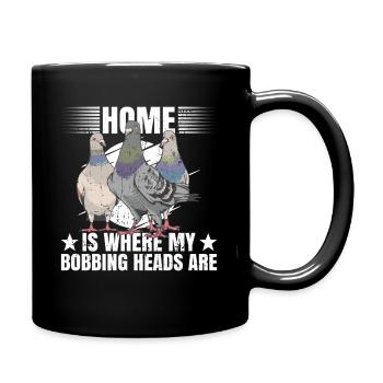 Taubenliebhaber Und Taubensporttaubenzüchter - Mug uni - noir - Droite