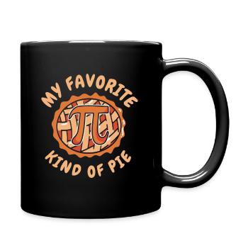 Pi Day Cake Math Number Pi Symbol Food - Mug uni - noir - Droite