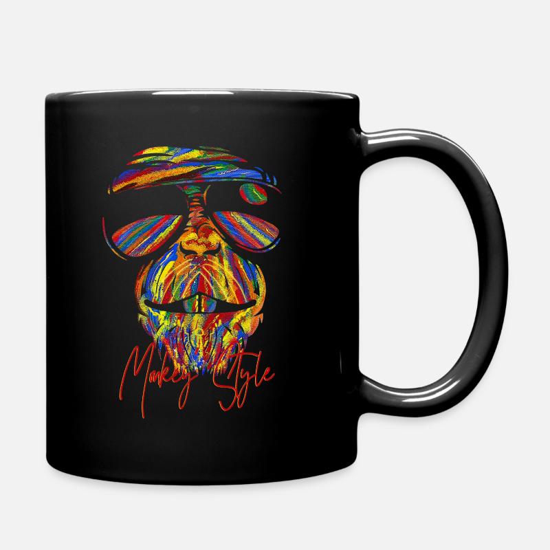Style de singe - Mug uni - noir