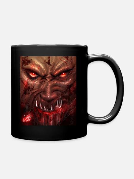 werwolf by cantas - Tasse einfarbig - Schwarz
