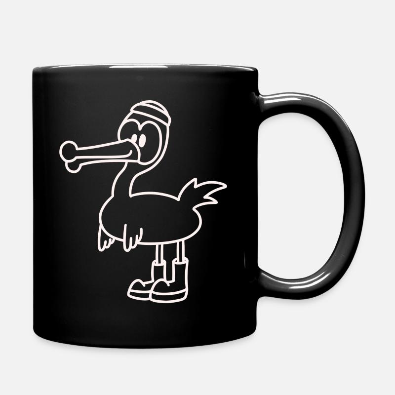 Anti-Zoo Two White - Tasse einfarbig - Schwarz