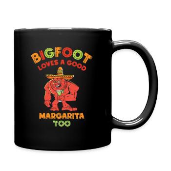 Cinco de Mayo Cryptozoologie Bigfoot Fiesta - Mug uni - noir - Droite