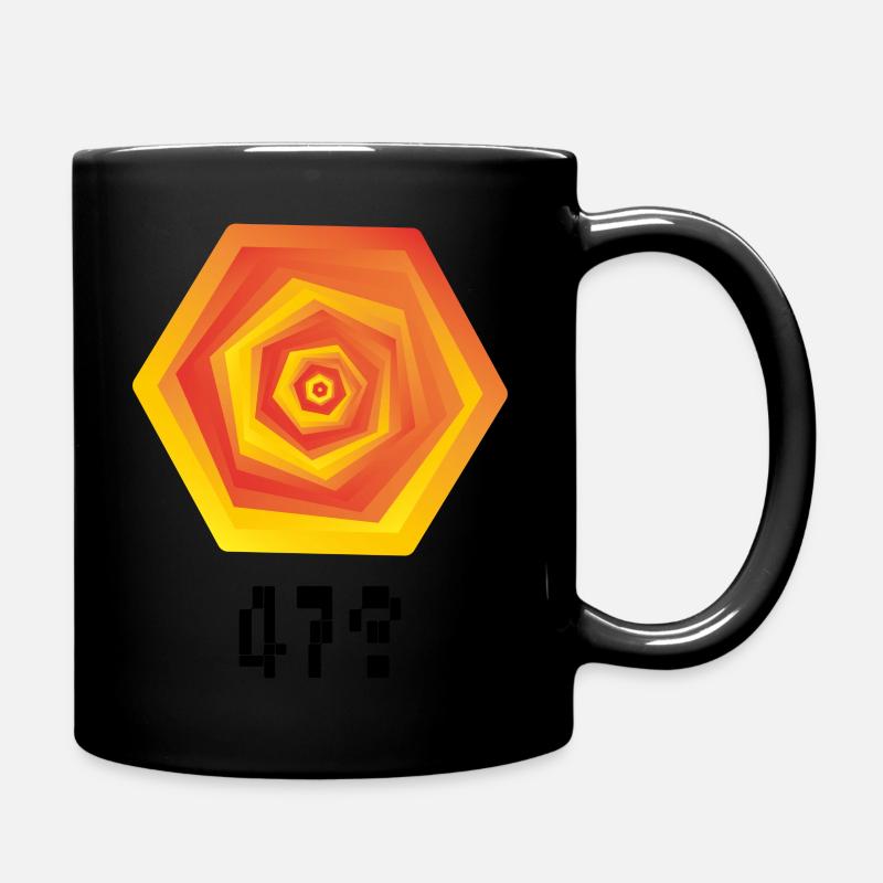 Element 47 - Tasse einfarbig - Schwarz