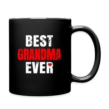 Meilleure grand-mère de tous les temps Saint-Valentin Grand-mère Mère - Mug uni - noir - Droite