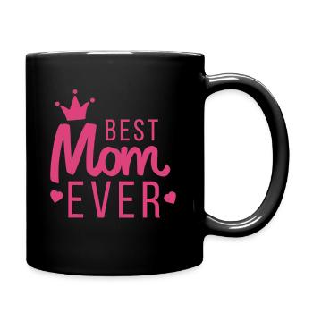 Meilleur cadeau de fête des mères pour maman petite amie - Mug uni - noir - Droite