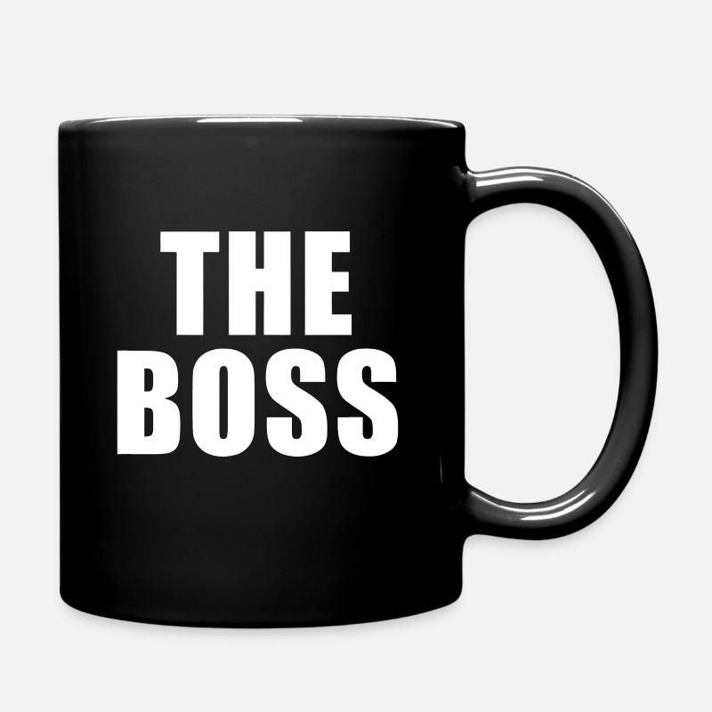 Le patron : Je suis le patron - Mug uni - noir