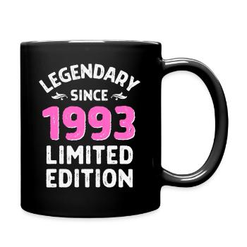 Legendary since 1993 - Full Colour Mug - black - Right
