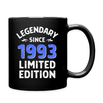 Legendary since 1993 - Full Colour Mug - black - Right