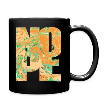 NOPE - sei kein Ja - Sager! - Mug uni - noir - Droite