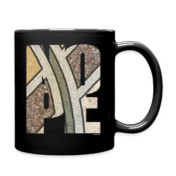 NOPE - sei kein Ja - Sager! - Tasse einfarbig - Schwarz - Rechts