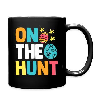 On The Hunt - Tasse einfarbig - Schwarz - Rechts