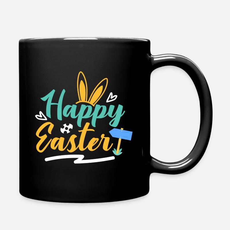 Happy Easter - Tasse einfarbig - Schwarz
