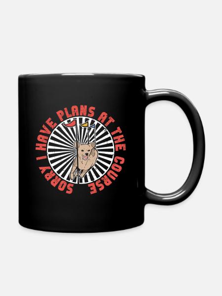 Hunde-agility-design Für Hunde-agility-training - Mug uni - noir