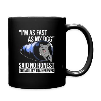 Hunde-agility-design Für Hunde-agility-trainer - Mug uni - noir - Droite
