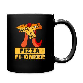 Pi Day Pizza Pi Symbol Math Number - Mug uni - noir - Droite