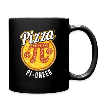 Pi Day Pizza Pi Symbol Math Number - Mug uni - noir - Droite