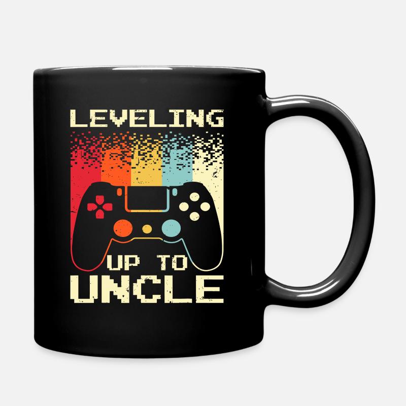 Meilleur nouvel oncle pour les hommes Les garçons bientôt à être oncle - Mug uni - noir