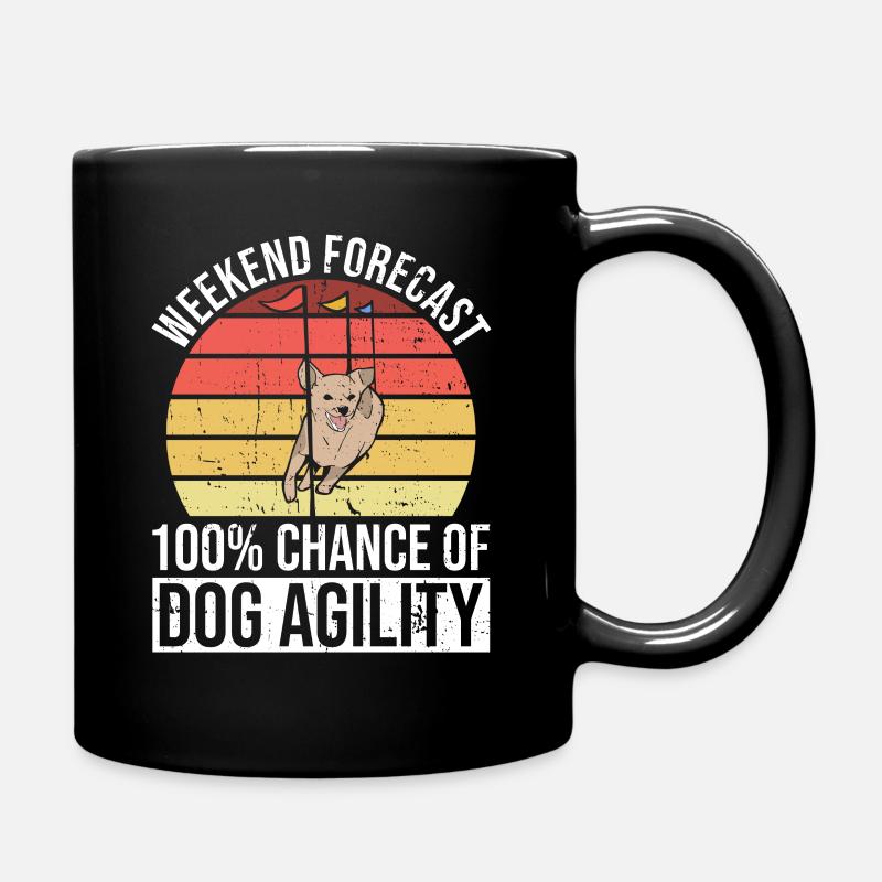 Hunde-agility-design Für Hunde-agility-training - Mug uni - noir