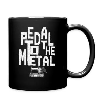 Pedal zur Metallnähmaschine - Tasse einfarbig - Schwarz - Rechts