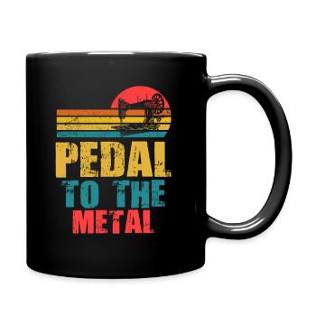 Pedal To The Metal Sewing Machine - Full Colour Mug - black - Right