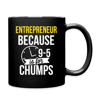 Entrepreneur Business Entrepreneurship - Full Colour Mug - black - Right