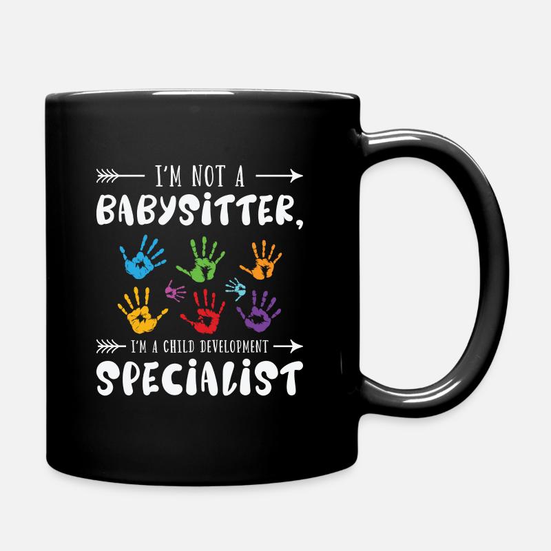 Enseignante éducatrice en éducation de la petite enfance - Mug uni - noir