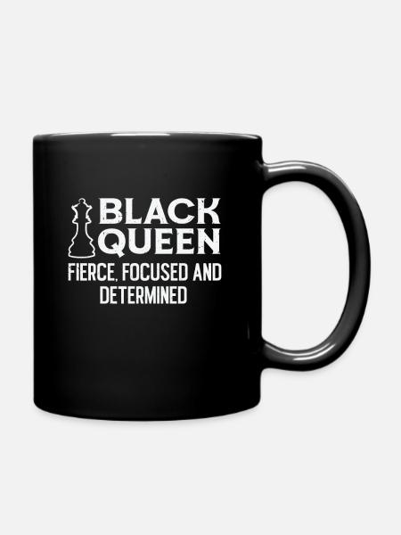 International Women's Day African American Black - Full Colour Mug - black