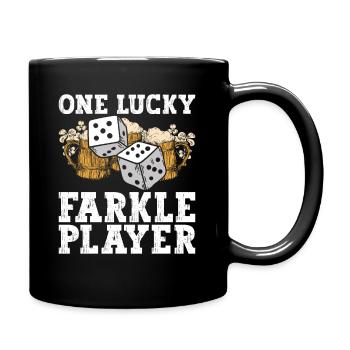 Farkle St. Patricks Design Für Bunco-spieler St. - Mug uni - noir - Droite