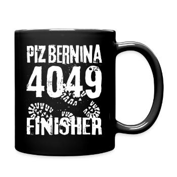 Piz Bernina 4049 Finisher Mountaineer Suisse 4000 - Mug uni - noir - Droite