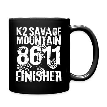 K2 Savage Mountain Himalaya Finisher Mountaineer - Full Colour Mug - black - Right